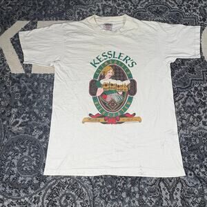 Vintage 1989 Kessler’s Altmodisch Biergarten Beer Graphic Germany Men’s Size L